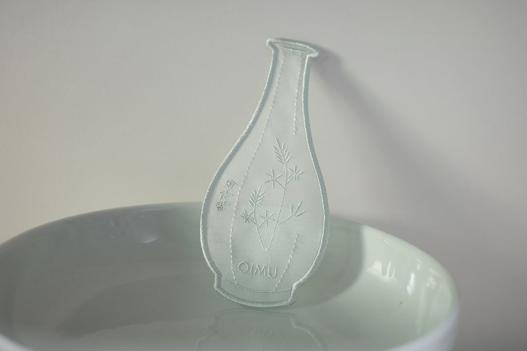 Colour Shape Bookmark - White Porcelain