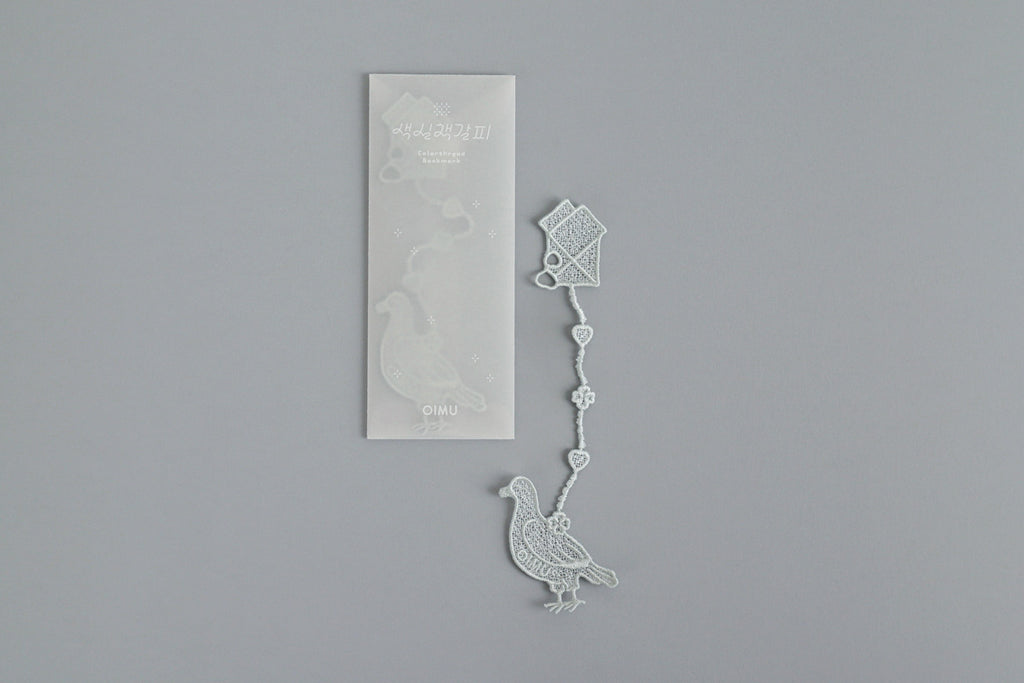 Colour Thread Bookmark - Messenger Pigeon