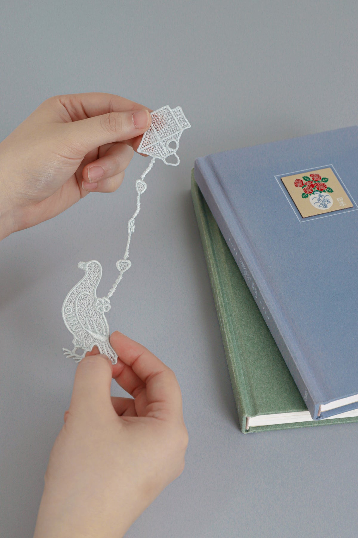 Colour Thread Bookmark - Messenger Pigeon