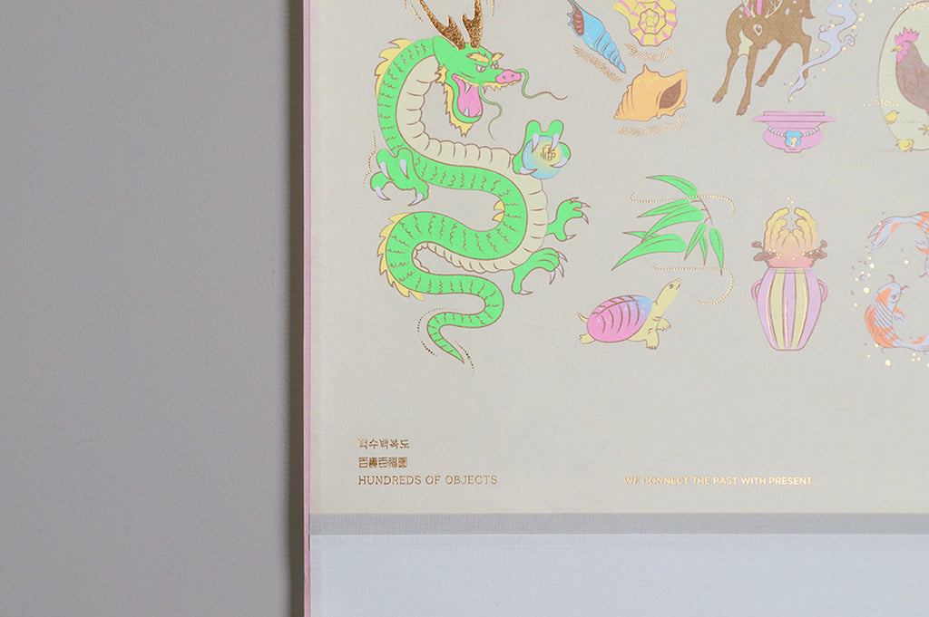 Scroll Poster: Hundred of Objects