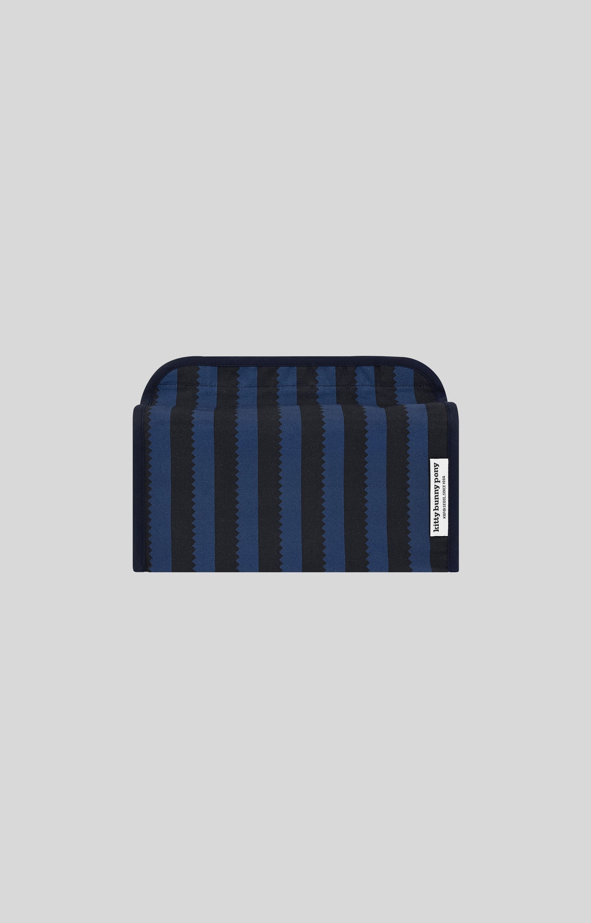Blue Notch Tissue Box Cover - Rectangular