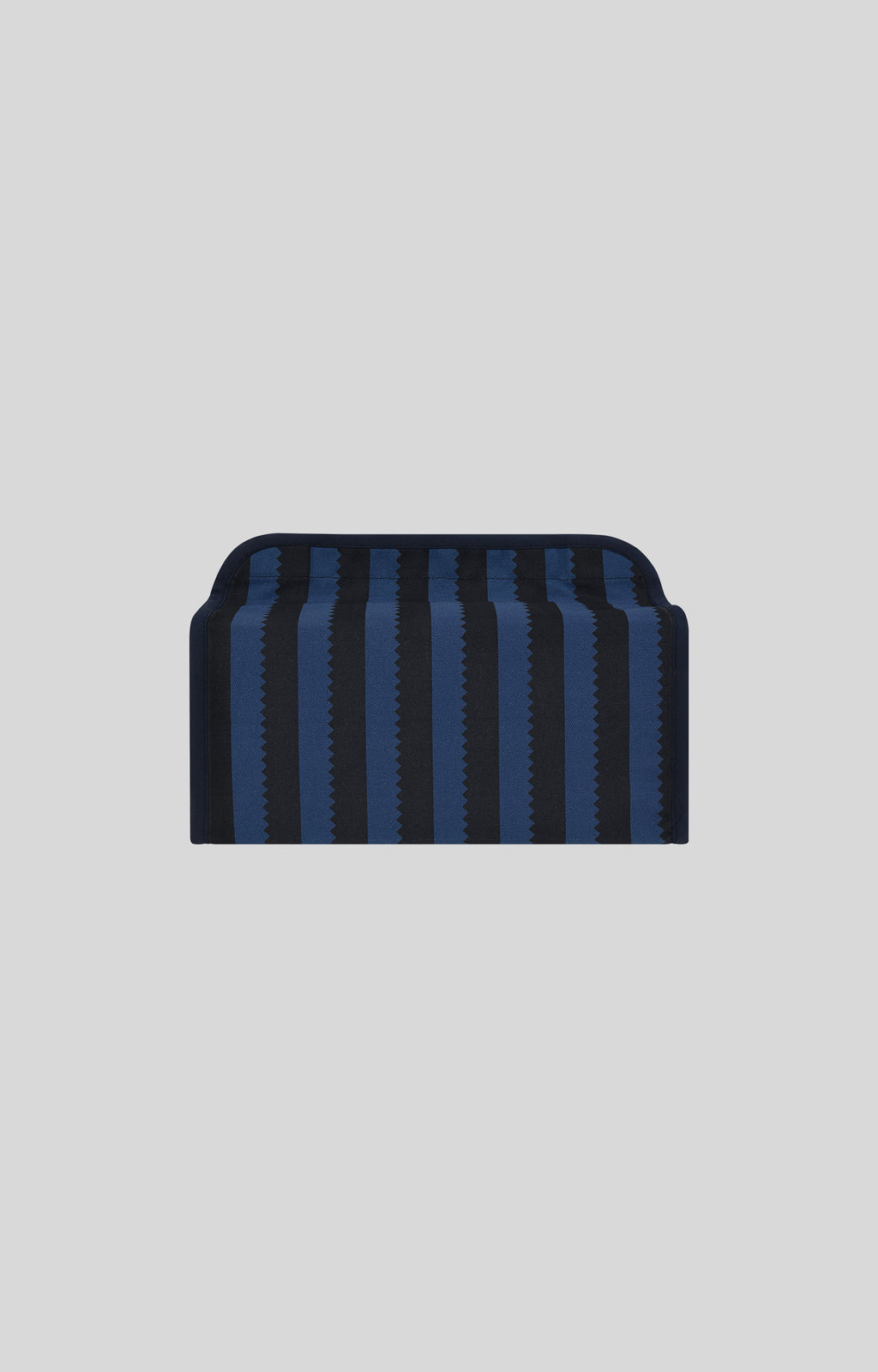 Blue Notch Tissue Box Cover - Rectangular