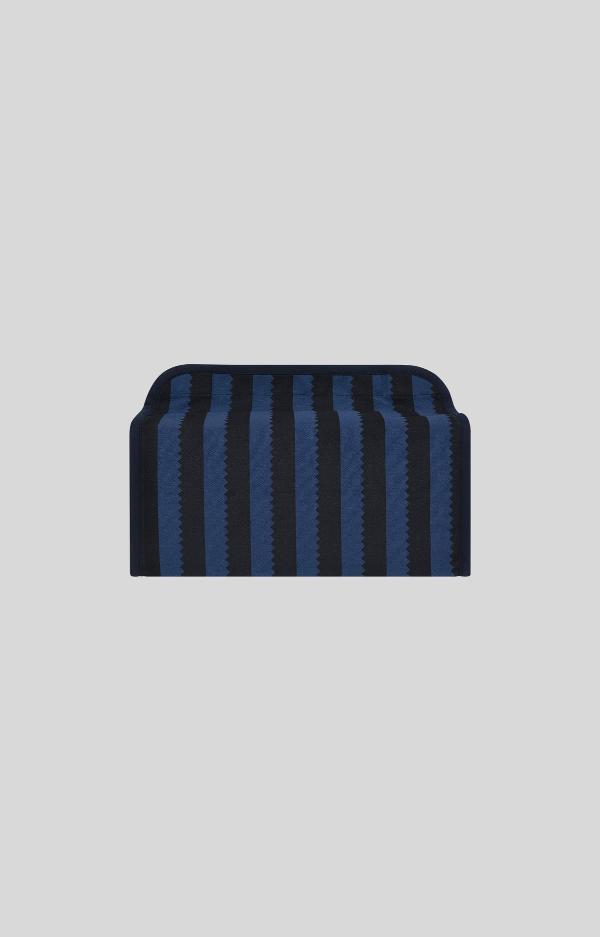 Blue Notch Tissue Box Cover - Rectangular