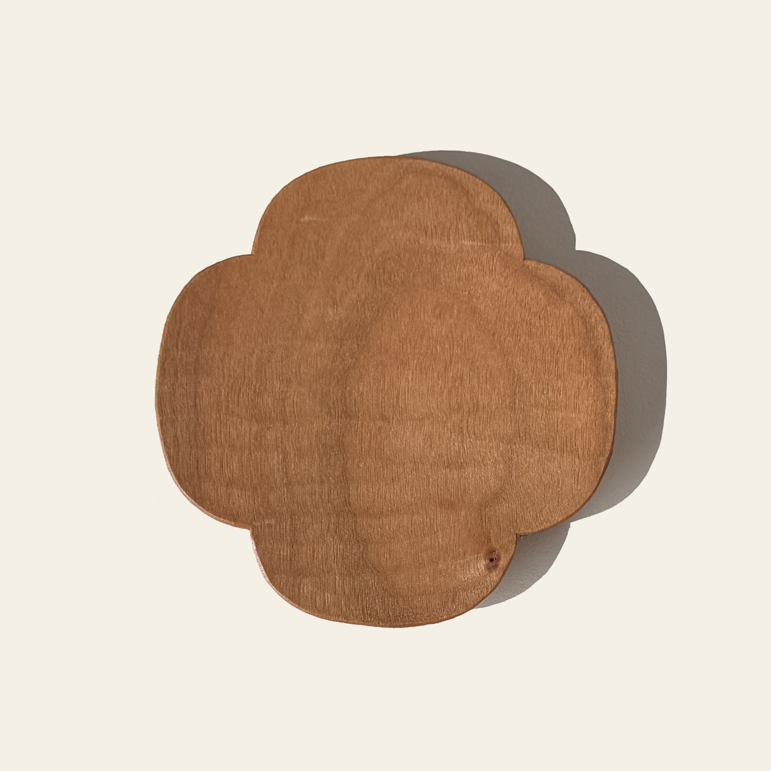 Cherry Wood Mini Plate - Cloud A