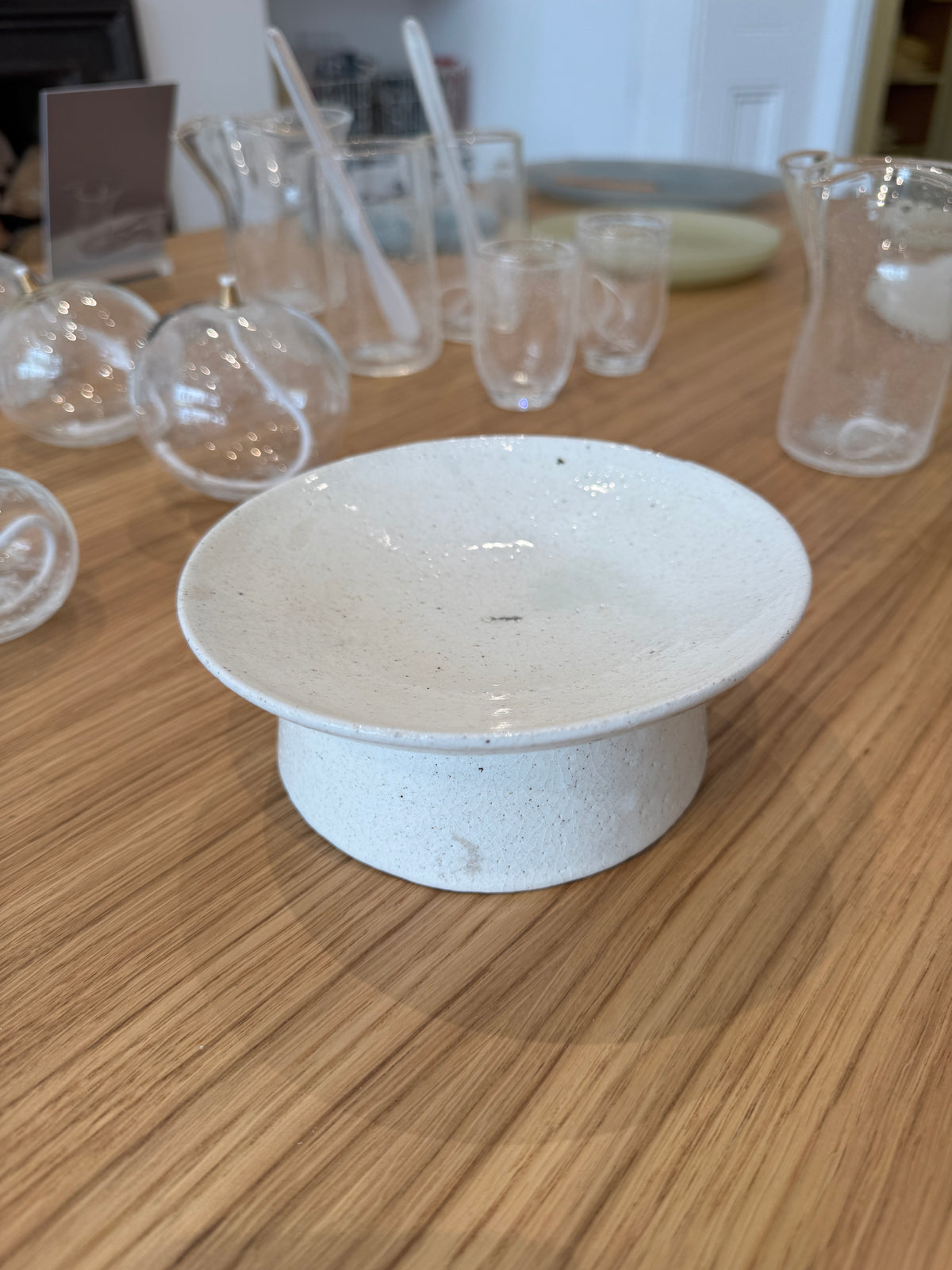 Footed Plate
