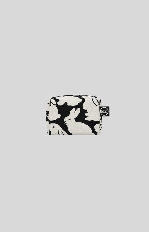 Little Black Bunnies Box Pouch