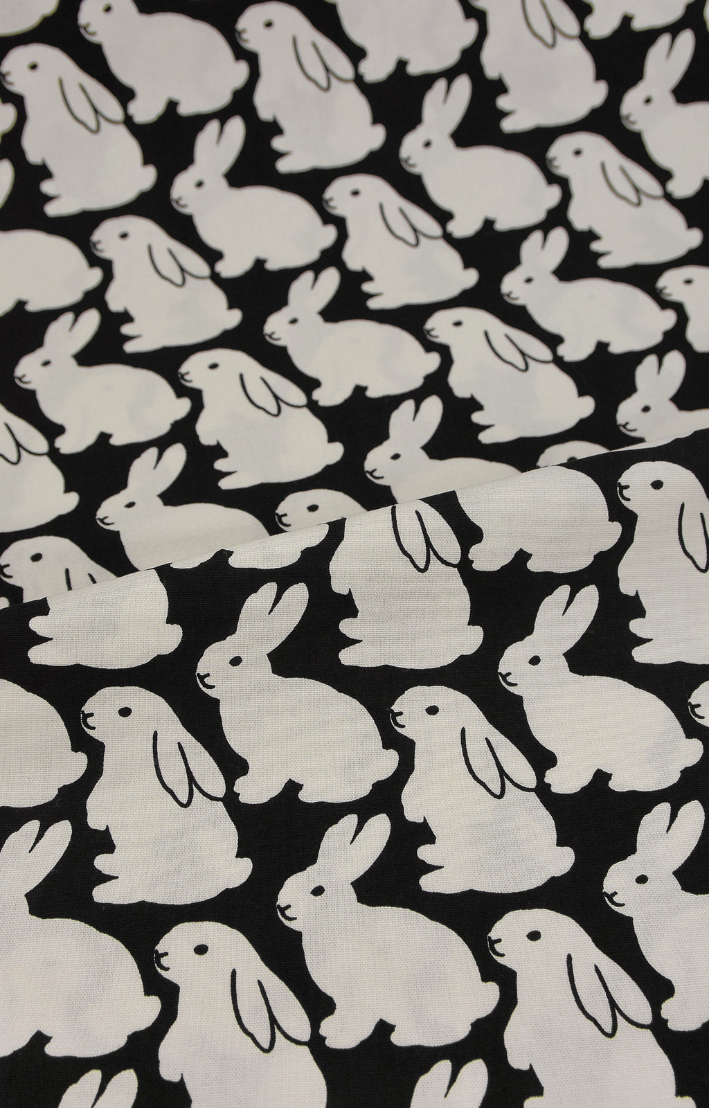 Little Black Bunnies Tissue Box Cover - Cube