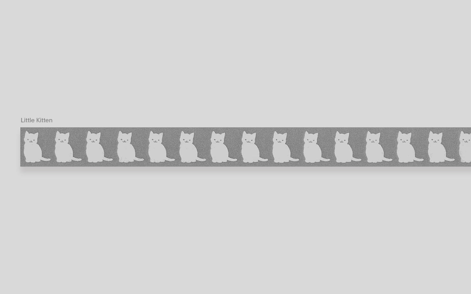 Masking Tape - Little Grey Kittens
