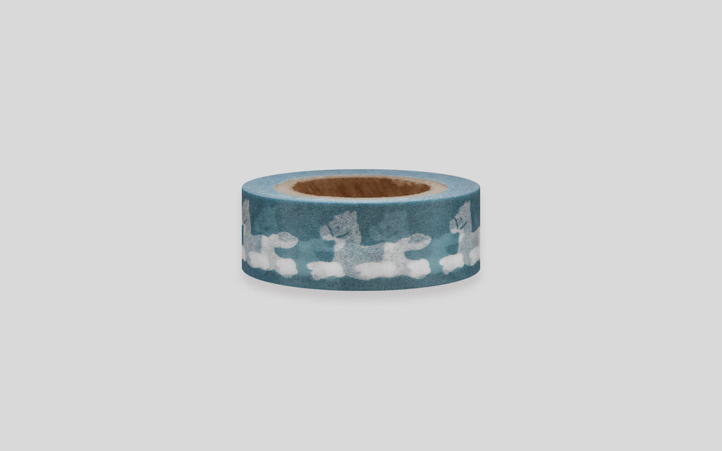 Masking Tape - Happy Pony Skyblue
