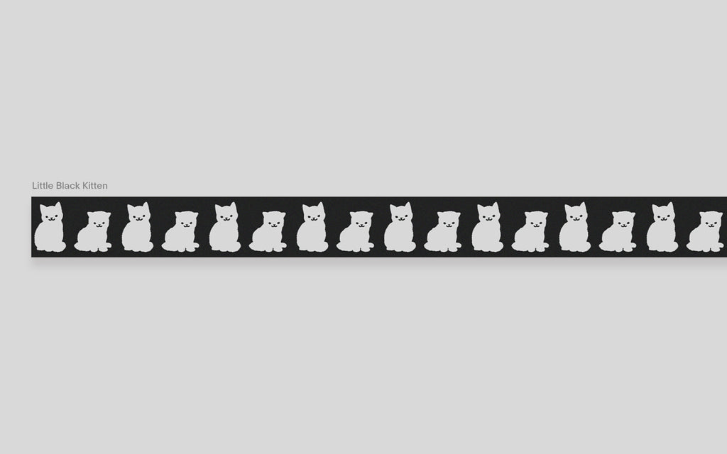 Masking Tape - Little Black Kitten