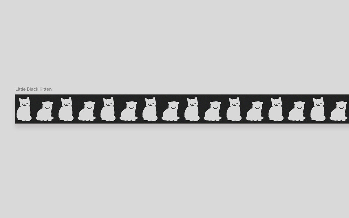 Masking Tape - Little Black Kitten