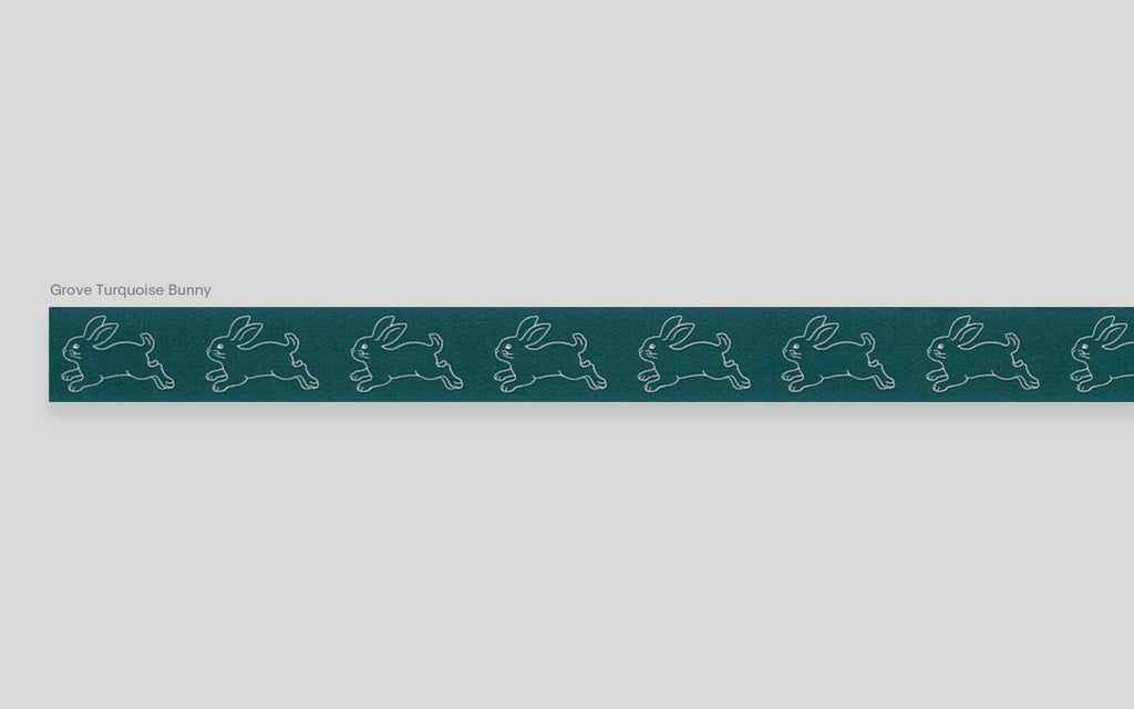 Masking Tape - Grove Bunny Turquoise