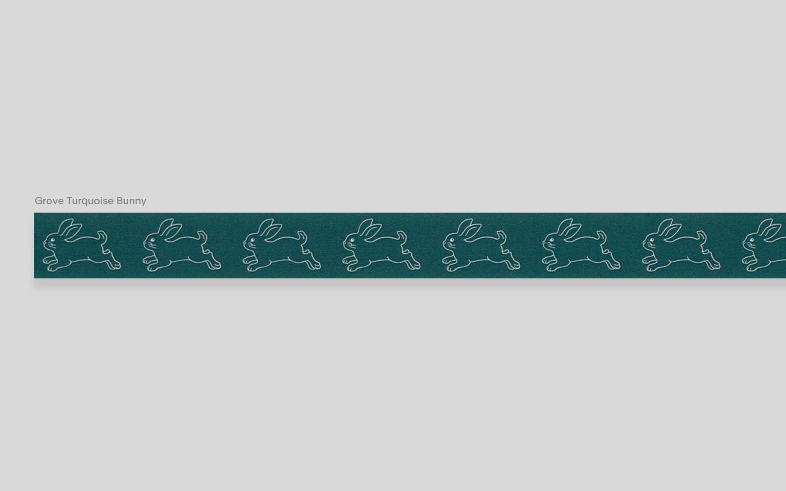 Masking Tape - Grove Bunny Turquoise