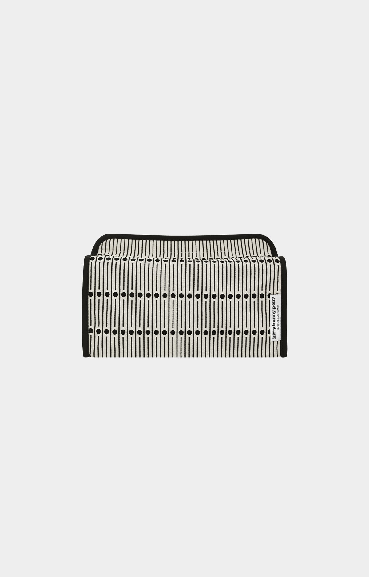 Miller Black Tissue Box Cover - Rectangular