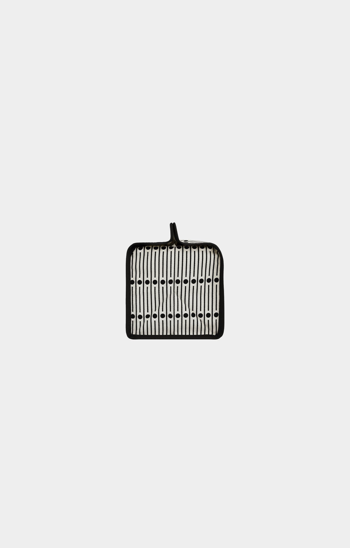 Miller Black Tissue Box Cover - Rectangular