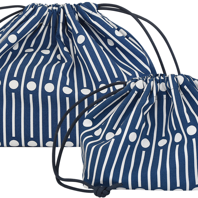 Miller Reverse Blue Plump Pouch