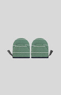 Miller Green Oven Gloves