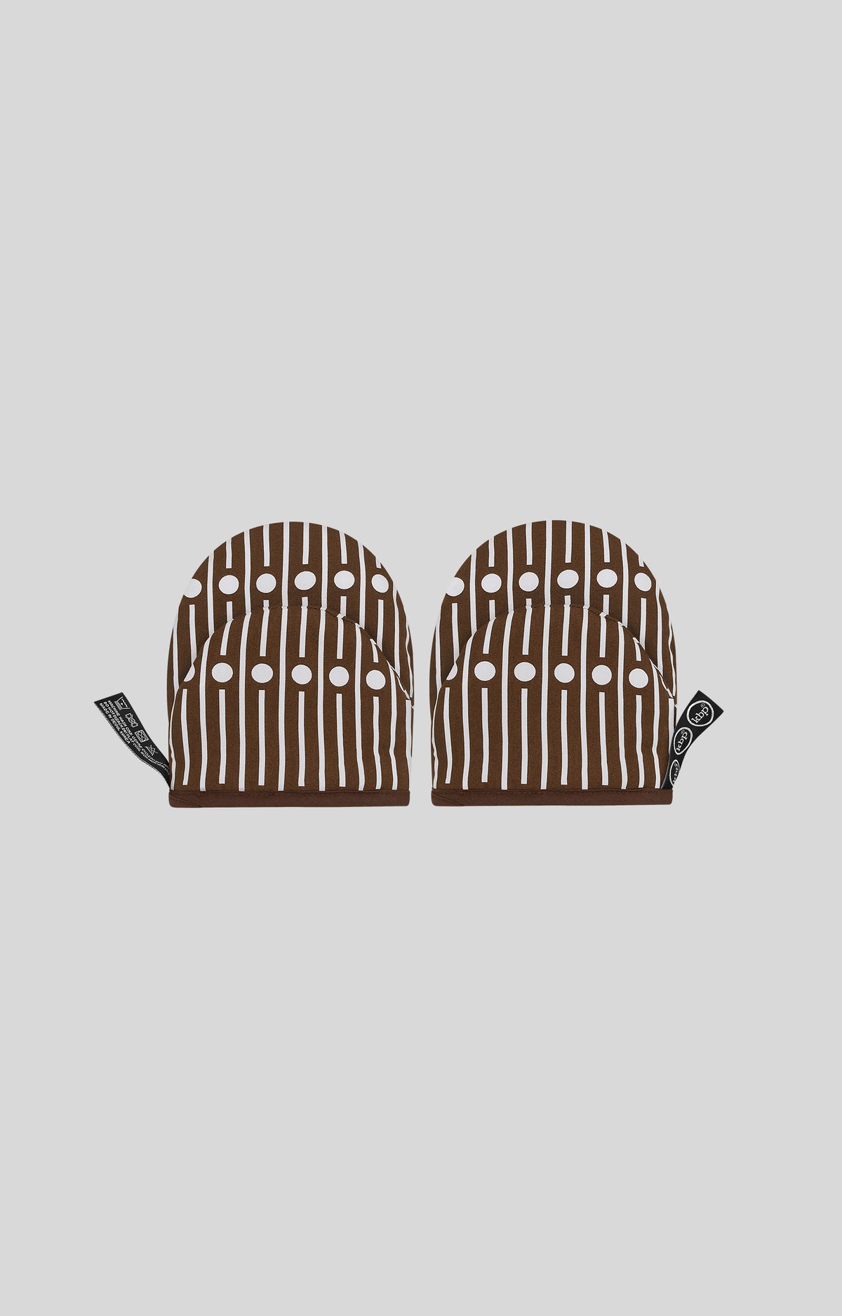 Miller Reverse Brown Oven Gloves