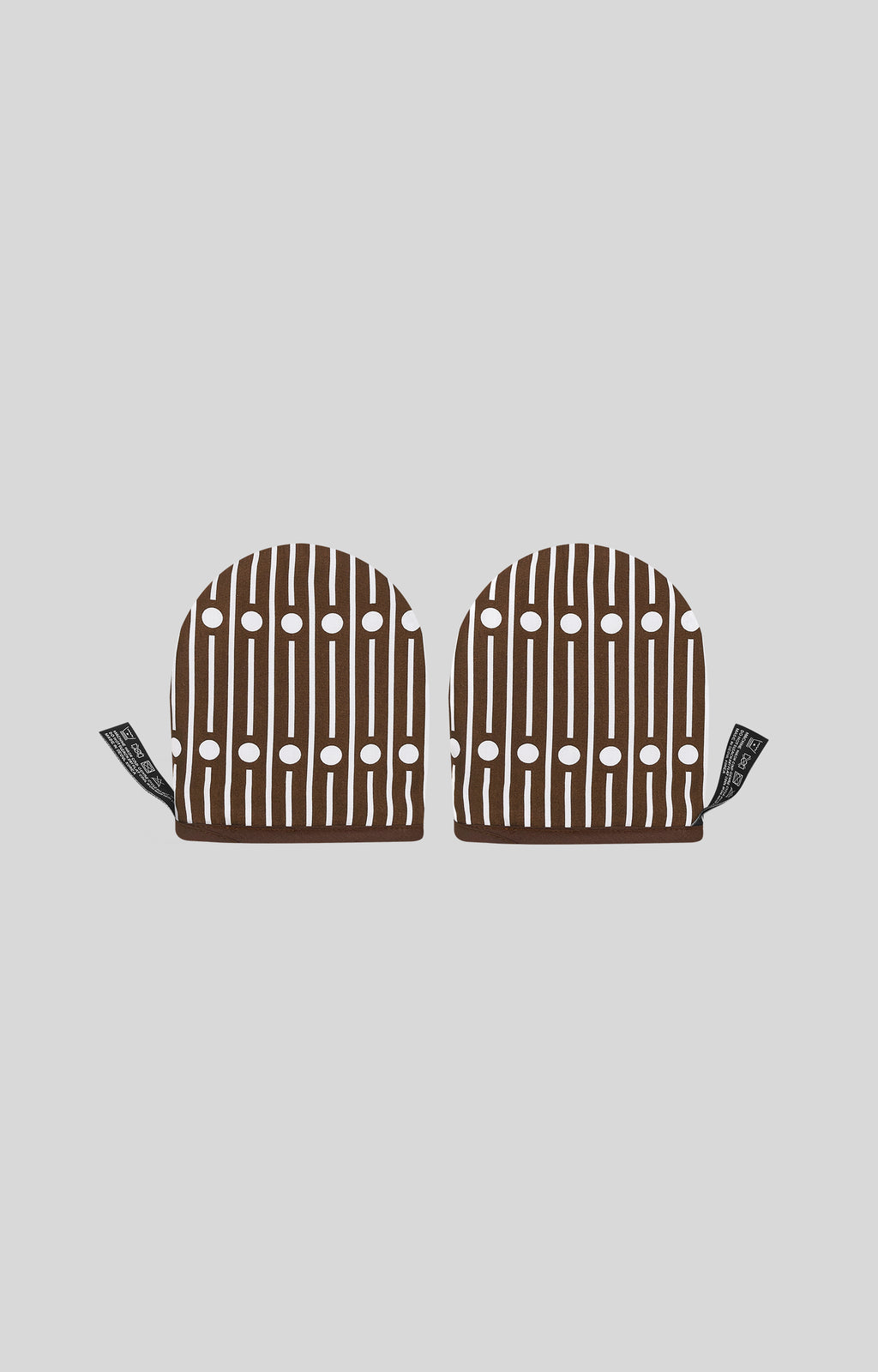 Miller Reverse Brown Oven Gloves
