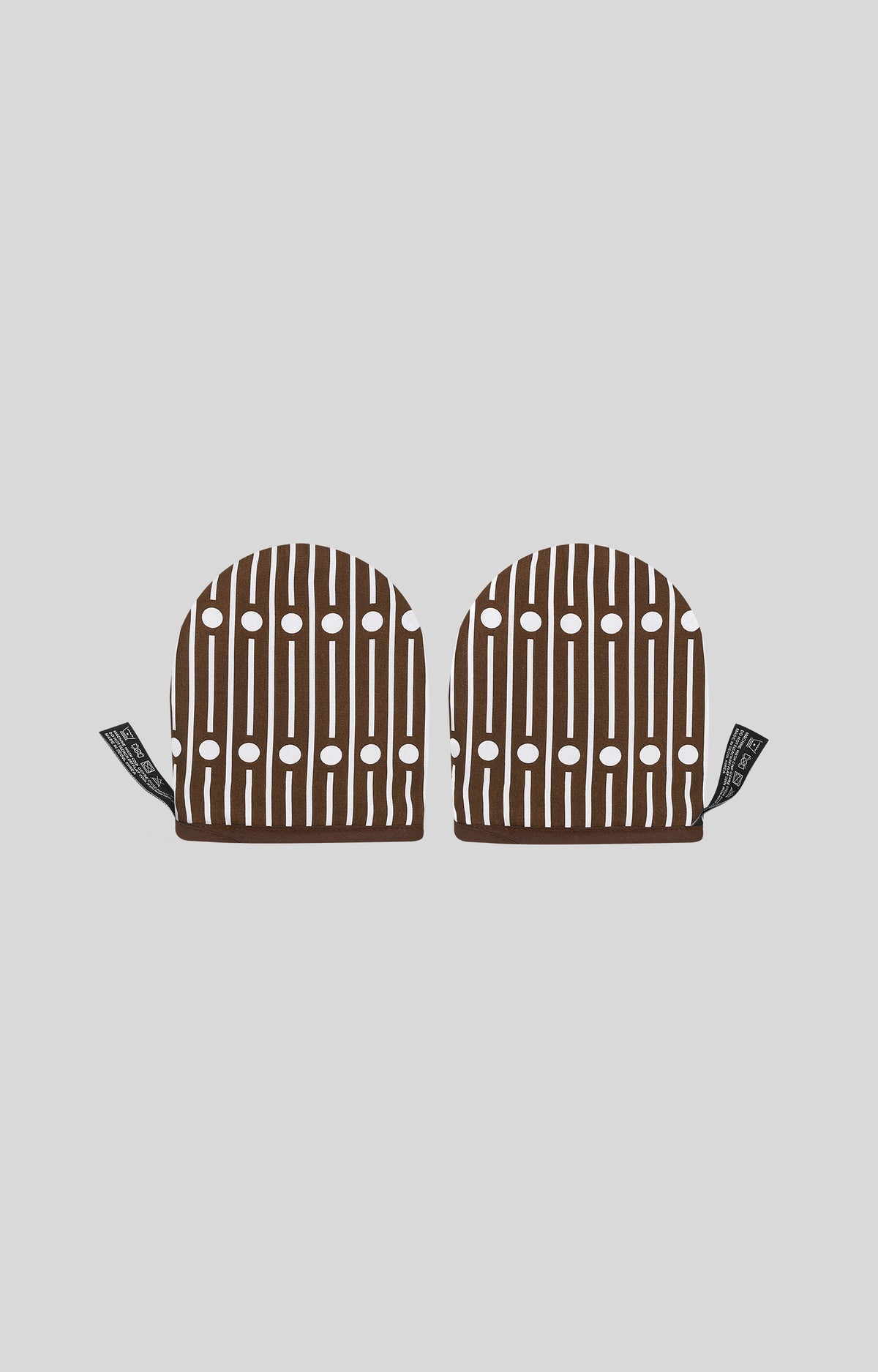 Miller Reverse Brown Oven Gloves