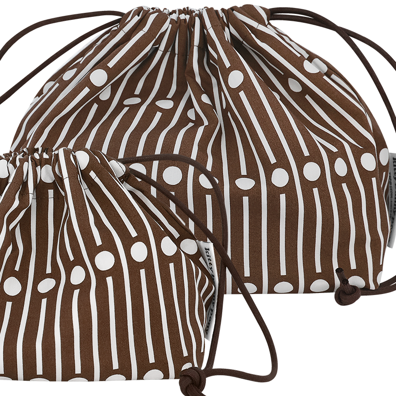 Miller Reverse Brown Plump Pouch