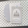Silver Cake Card Set (Set of 5)