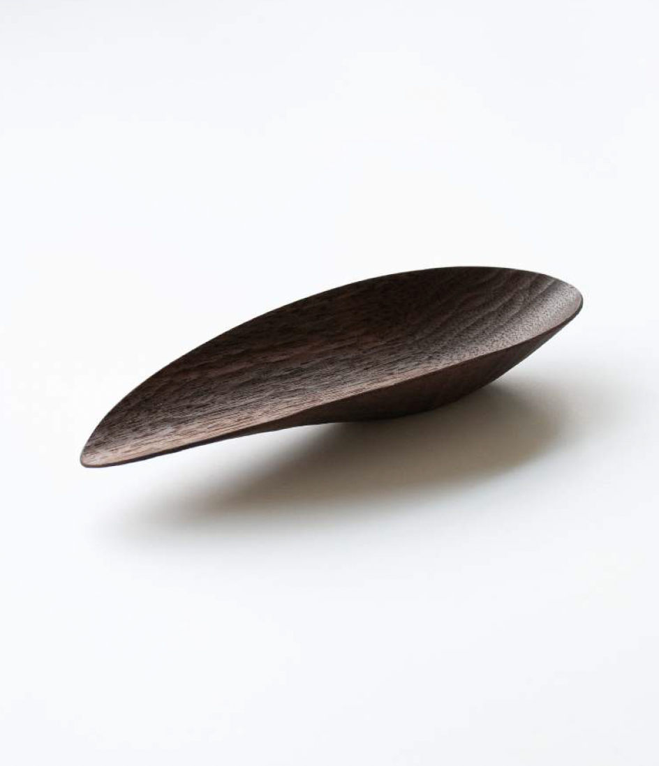 Walnut Tea Leaf Tray
