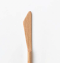 Cherry Wood Butter Knife - Triangle