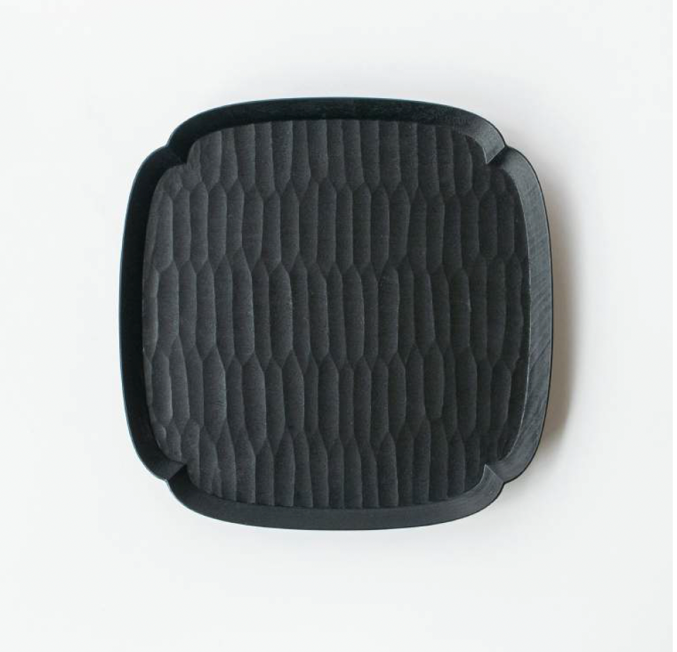 Ottchil Rimmed Square Tray - Cloud