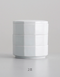 3-Tier Stackable Bowls - Faceted
