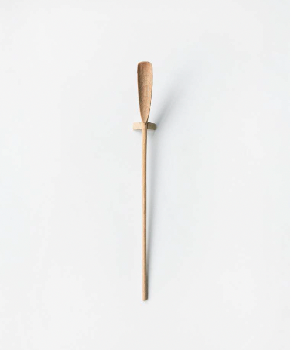 Maple Tea Scoop & Rest Set