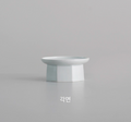 Footed Mini Plate - Faceted