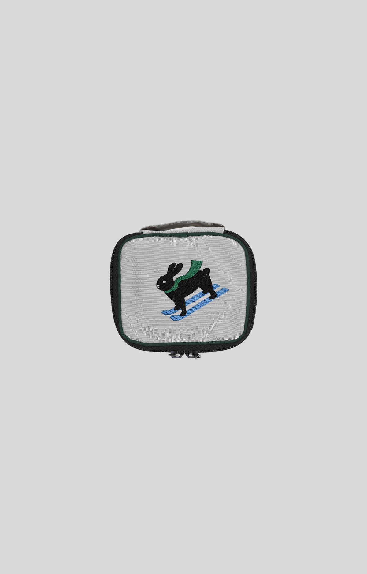 Skiing Bunny Tiny Storage