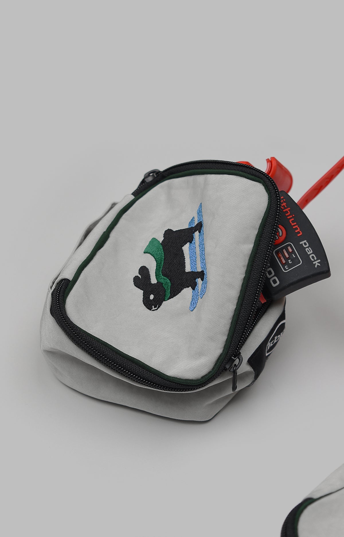Skiing Bunny Tiny Storage