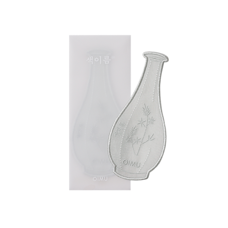 Colour Shape Bookmark - White Porcelain
