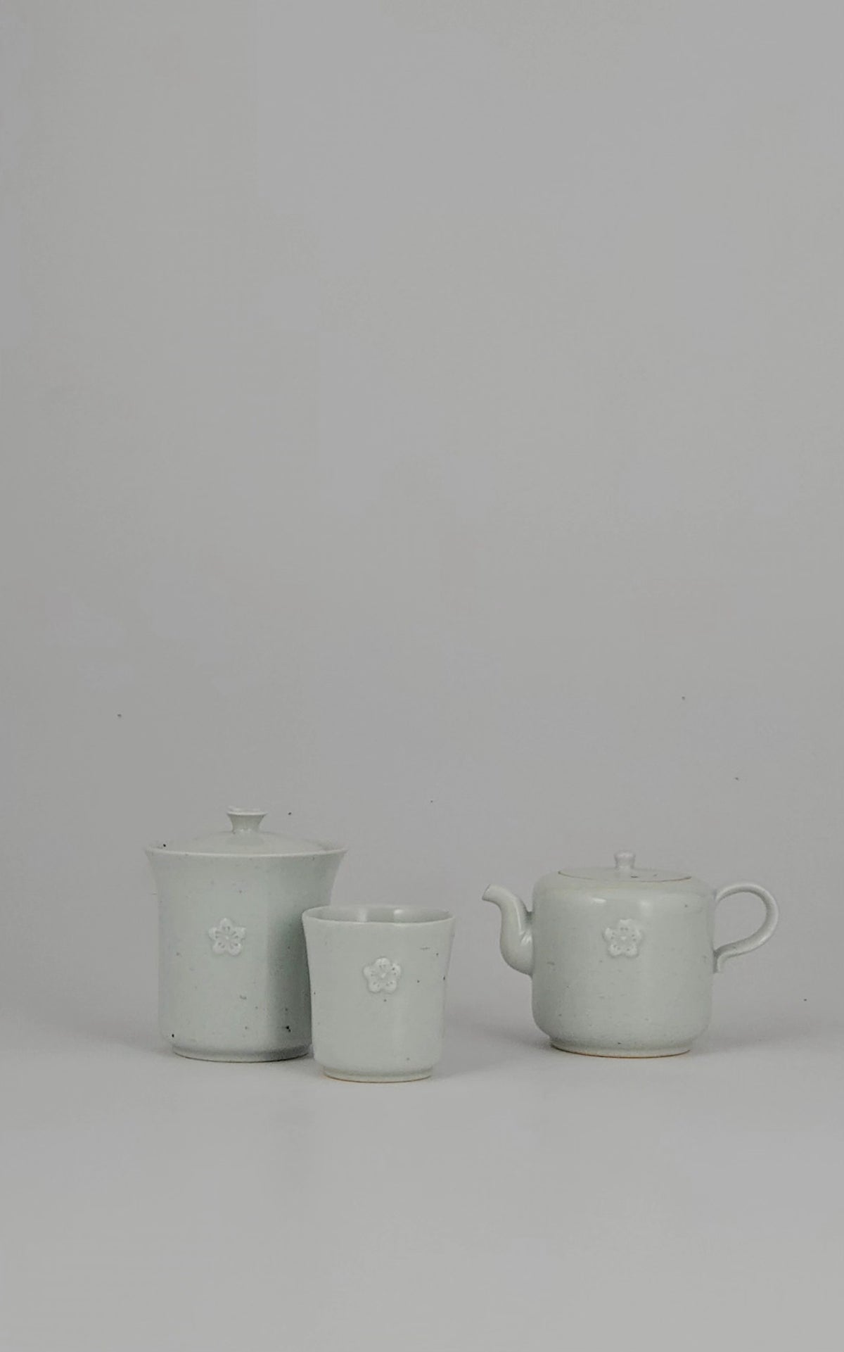 Teacup - Plum Blossom Relief